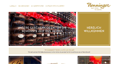 Desktop Screenshot of cafe-nenninger.de